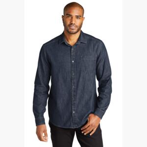 Long Sleeve Perfect Denim Shirt Thumbnail
