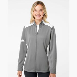 Women's Textured Mixed Media Full-Zip Jacket Thumbnail