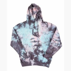 Premium Fleece Tie-Dyed Hooded Sweatshirt Thumbnail