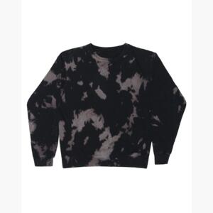 Premium Fleece Bleach Wash Crewneck Sweatshirt Thumbnail