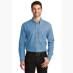 Long Sleeve Denim Shirt Thumbnail