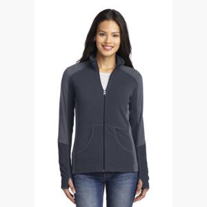 Women's Colorblock Microfleece Jacket Thumbnail
