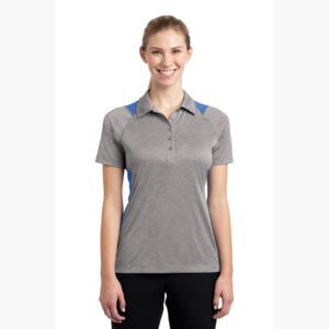 Women's Heather Colorblock Contender Polo Thumbnail