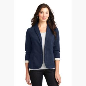 Women's Fleece Blazer Thumbnail