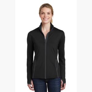 Women's Sport Wick ® Stretch Contrast Full Zip Jacket Thumbnail