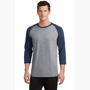 Core Blend 3/4 Sleeve Raglan Tee Thumbnail