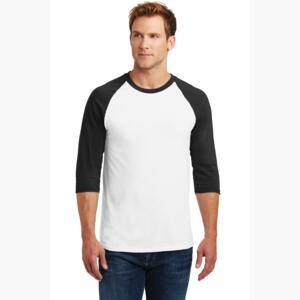 Heavy Cotton ™ 3/4 Sleeve Raglan T Shirt Thumbnail