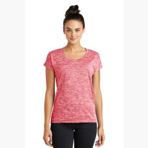 Women's PosiCharge ® Electric Heather Sporty Tee Thumbnail