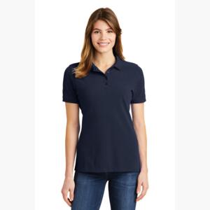 Ladies Combed Ring Spun Pique Polo Thumbnail