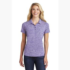 Women's PosiCharge ® Electric Heather Polo Thumbnail