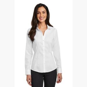 Ladies Pinpoint Oxford Non Iron Shirt Thumbnail