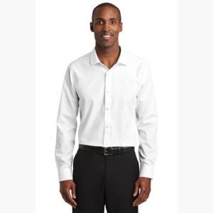 Slim Fit Nailhead Non Iron Shirt Thumbnail