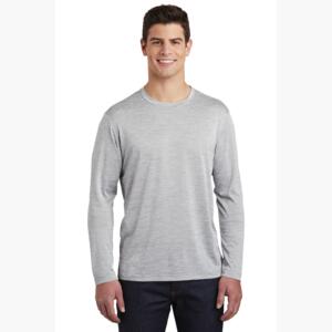 PosiCharge ® Long Sleeve Electric Heather Tee Thumbnail