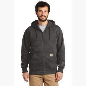 Rain Defender ® Paxton Heavyweight Hooded Zip Front Sweatshirt Thumbnail