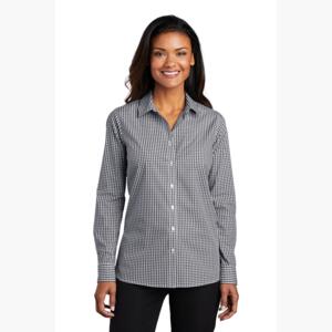 Women's Broadcloth Gingham Easy Care Shirt Thumbnail