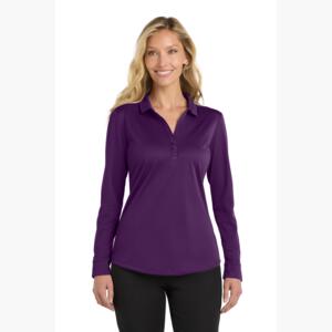 Women's Silk Touch Performance Long Sleeve Polo Thumbnail