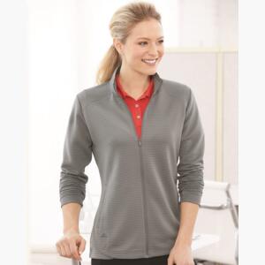 Women's Textured Full-Zip Jacket Thumbnail
