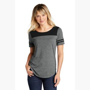 Women's PosiCharge ® Tri Blend Wicking Fan Tee Thumbnail