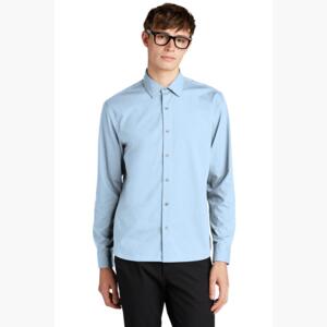 Long Sleeve Stretch Woven Shirt Thumbnail