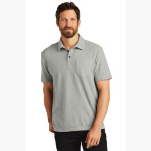 C Free ® Cotton Blend Pique Pocket Polo Thumbnail