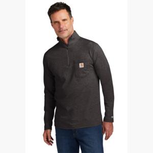 Force ® 1/4 Zip Long Sleeve T Shirt Thumbnail