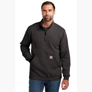 Midweight 1/4 Zip Mock Neck Sweatshirt Thumbnail