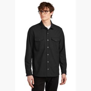 Long Sleeve Twill Overshirt Thumbnail