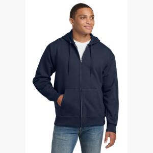 Ultimate Cotton ® Full Zip Hooded Sweatshirt Thumbnail