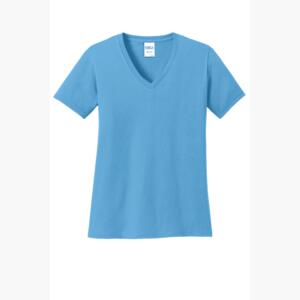 Women's Core Cotton V Neck Tee Thumbnail
