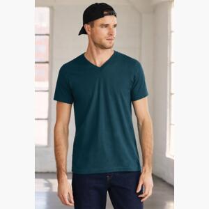 Unisex Jersey Short Sleeve V Neck Tee Thumbnail