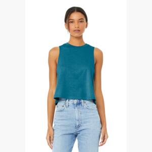 Women's Racerback Cropped Tank Thumbnail