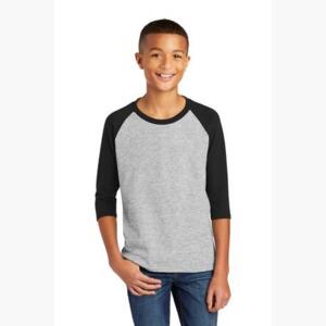 Heavy Cotton  Youth 3/4 Sleeve Raglan T Shirt Thumbnail