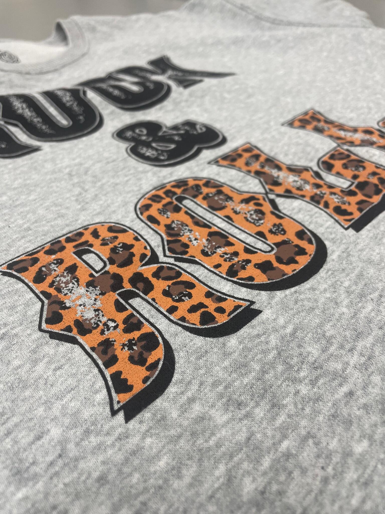 screen printed sweatshirt